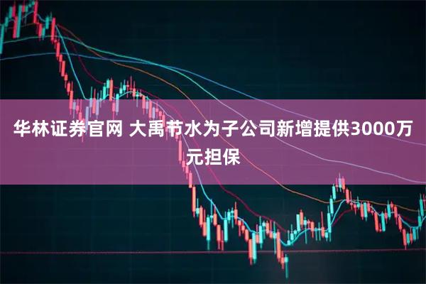 华林证券官网 大禹节水为子公司新增提供3000万元担保