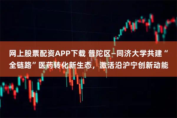 网上股票配资APP下载 普陀区—同济大学共建“全链路”医药转化新生态，激活沿沪宁创新动能